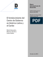 1. El fortalecimiento del Centro de Gobierno en América Latina y el Caribe-BID