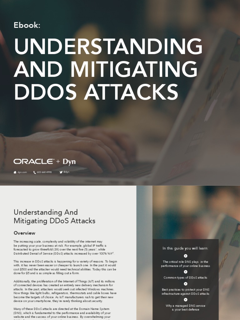 Ebook Understanding and Mitigating Ddos Attacks | PDF | Domain Name ...