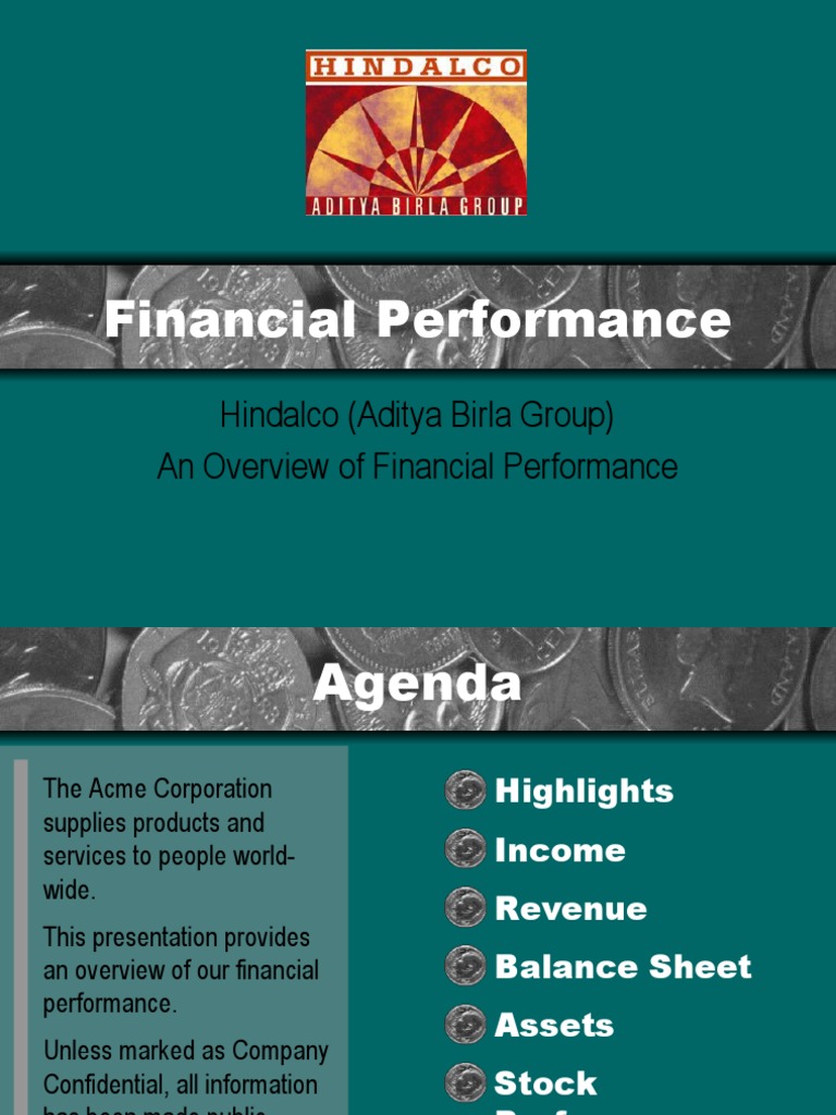 Financial Performance: Hindalco (Aditya Birla Group) An Overview of ...
