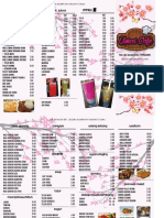 Menu Umai Cafe