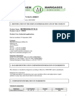 MSDS R22 Refrigerant Gas Safety Data