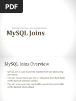 MySQL Joins