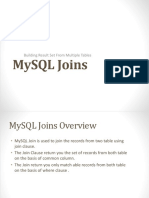 MySQL Joins