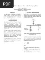 Design and Specification of Harmonic Filters for Variable Frequency Drives