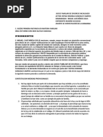 Juicio Familiar de Divorcio Incausado