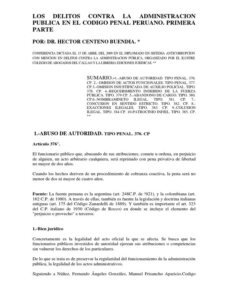 Delitos Funcionarios Pdf Intención Derecho Penal Derecho Penal