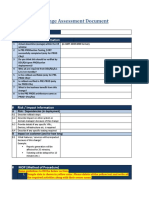 Change Assessment Document: CR Number # Basic Assessment Information