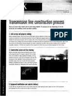 Transmission Line Construction Process: 1. Soil Surveys and Property Staking