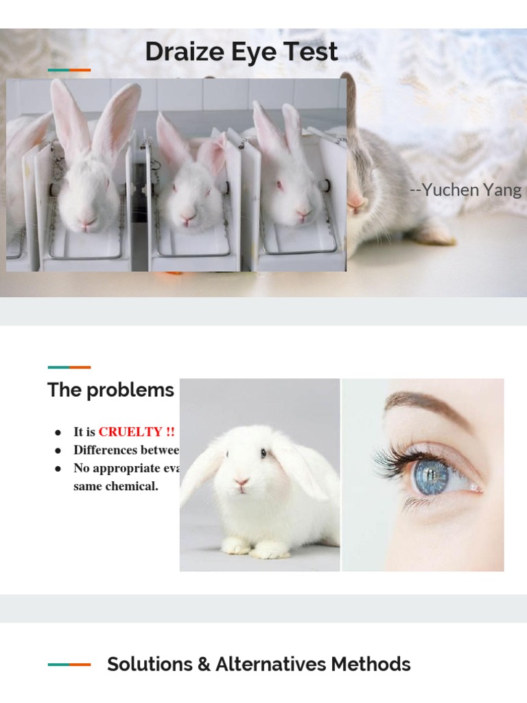 Critique of the Draize Eye Test | PDF
