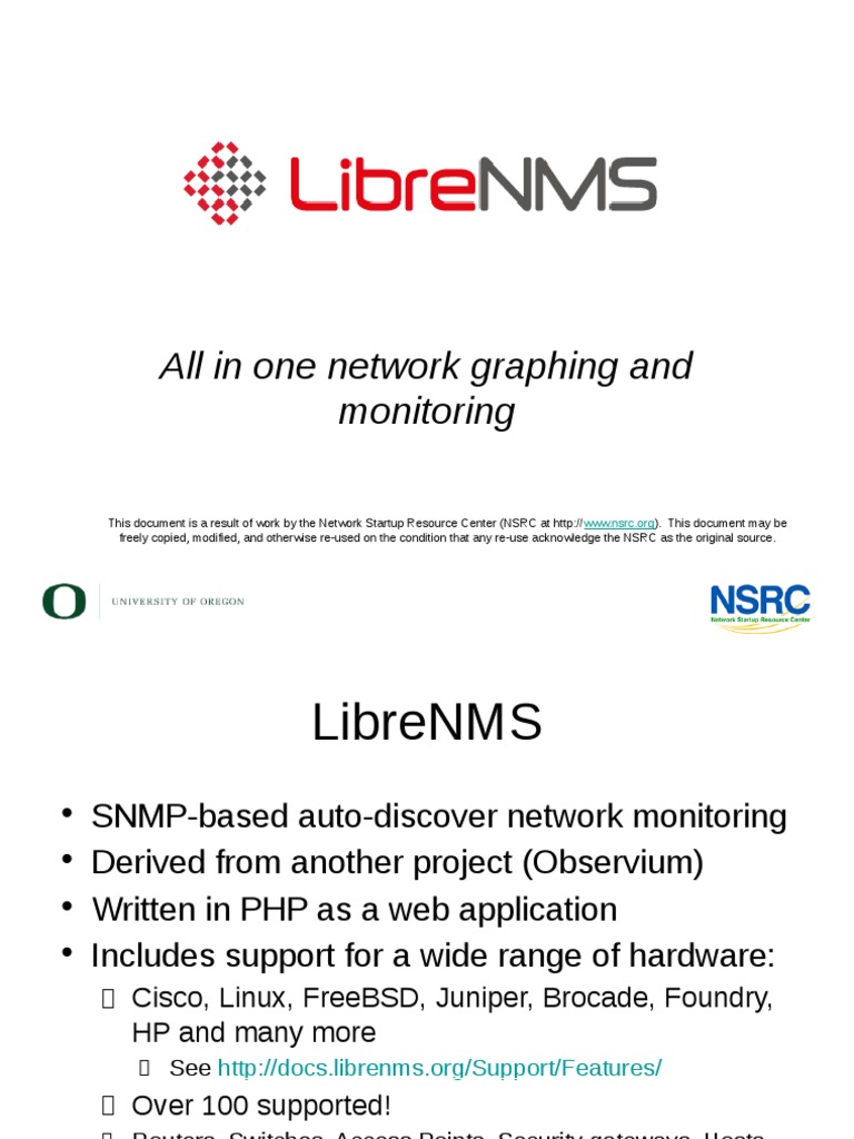 Librenms Pdf Computer Network Ip Address