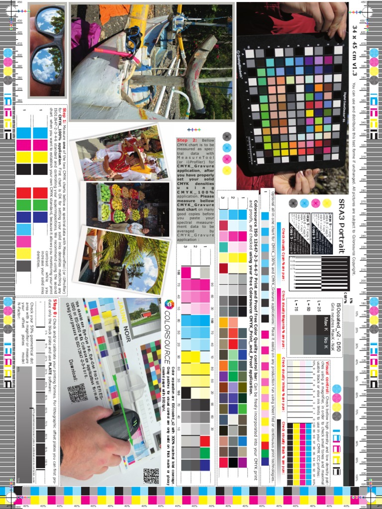 CMYK Test Form SRA3 US Portrait | PDF | Media Technology | Graphic Design