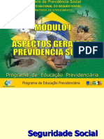 Modulo I - Aspectos Gerais Da Previdencia Social