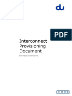 Du - Novotel Interconnect Signalling Advice Document-Template-V6.2