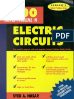 3,000 Solved Problems on Electric Circuits