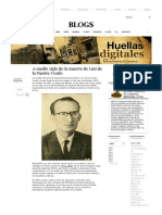 Luis de La Puente Uceda - Huellas Digitales - Blogs - El Comercio Peru