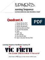 Vic Firth Snare Drum Rudiments