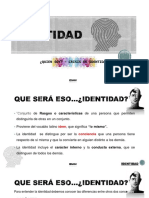 IDENTIDAD - Introduccion -Día 1