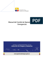 Manual Del Comité de Operaciones de Emergencia