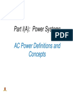 Section IA ACPowerConcepts
