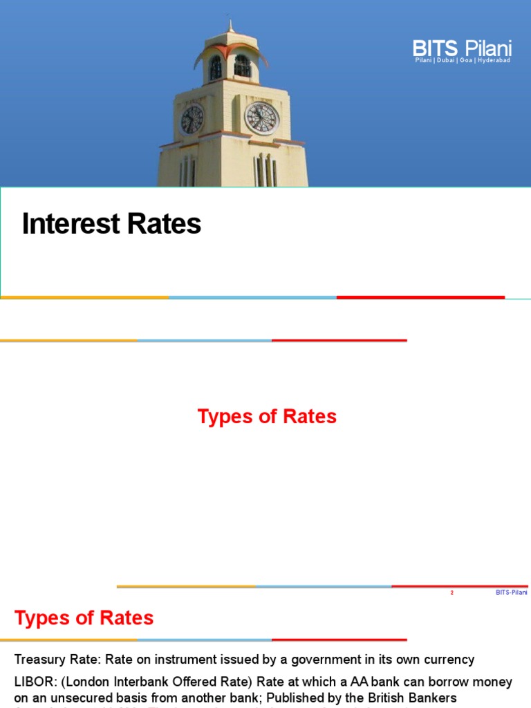 Interest Rates | PDF | Bond Duration | Bonds (Finance)