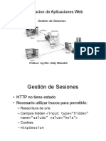 Gestion Se Sesiones Programacion Web