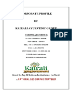 Kairali Corporate Profile