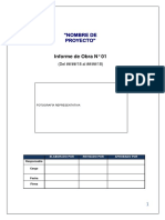 Modelo Informe Obra