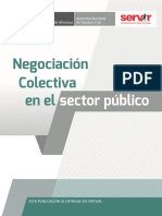 Negociacion Colectiva en El Sector Publico en Peru