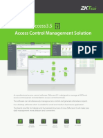 New Zkaccess3.5: Access Control Management Solution