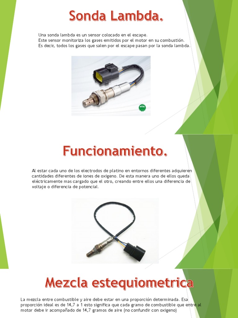 Guía Completa sobre Sondas Lambda | PDF | Sustancias químicas ...