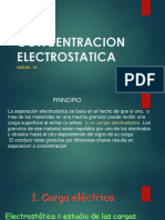 Concentracion Electrostatica