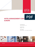 Hotel Management Contracts in Europe