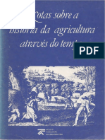 Notas Sobre A História Da Agricultura Através Do Tempo PDF