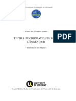 Outils Mathématiques Pour L'ingénieur PDF