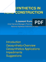 Geosynthetics in Road Construction