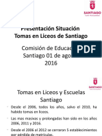 Presentación Comision de Educacion Tomas Desde 2006