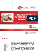 Cierre Contable i Trimestre 2018