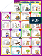 6ano Possessive-Adjectives - Multiple-Choice PDF