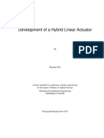 2011 - Development of A Hybrid Linear Actuator
