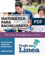 Mate Para Bachillerato Profe en Linea