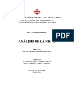 Analisis de La Nic 41