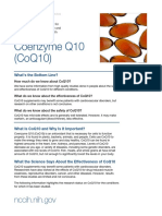 Coenzyme Q10 (Coq10) : Nccih - Nih.Gov