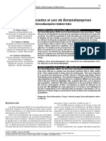 Riesgos Asociados Al Uso de Benzodiazepinas