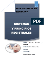 Principios Registrales