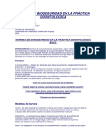 Normas de Bioseguridad en La Practica Odontologica PDF