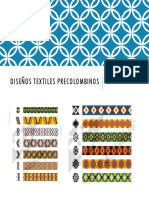 Diseños Textiles Precolombinos