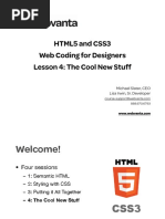 Html5 Css3 Lession 4 Slides