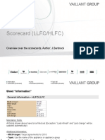 Scorecard (LLFC/HLFC) : Overview Over The Scorecards, Author: J.Barbrock