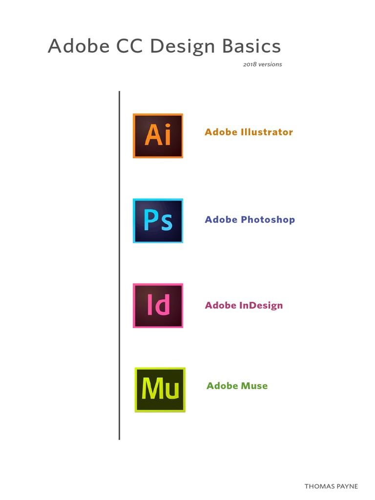 Adobe CC Design Basics v18 PDF Adobe Adobe Illustrator