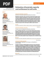 Socketing Depth of Piles in Rock | PDF | Deep Foundation | Friction